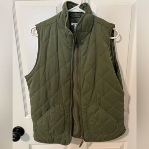 Women’s green vest